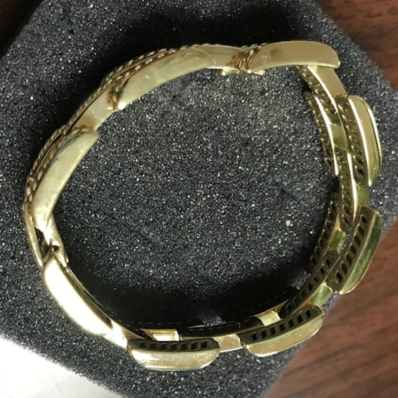 SOLD    David Yurman 18k Link Bracelet - Picture 3 of 8